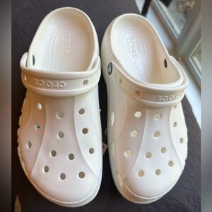 CROCS Bella Clog - White NWT